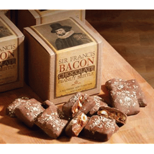 bacon, peanuts and chocolate