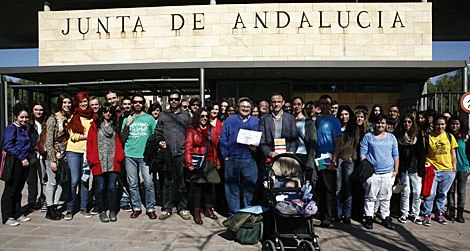 Concentración en Sevilla