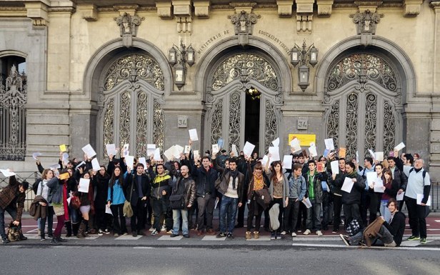 Concentración en Madrid