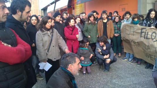 Concetración en Zaragoza