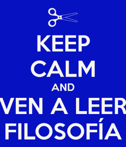 VEN A LEER FILOSOFIA
